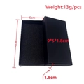 Scatola regalo per portachiavi a pinguino con dimensioni 9x5x1,8cm e spugna - A3-Scatola Regalo Nera / 9x5x1.8cm