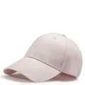 Pink cotton twill baseball cap for kids in XS size with a classic curved brim - Size XS (52-54CM) / Pink