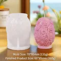 Stampo in silicone tulipano rosa per candele pasquali fai-da-te con texture floreale - Pasqua B ZL-837