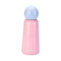 Bouteille isotherme en acier 350ml rose avec un bouchon sphérique bleu clair - Bleu & Rose