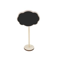 Cloud-shaped mini wooden chalkboard with stable base for party and home decor - Cloud Blackboard