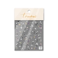 Colorful terrazzo style 5D embossed nail art stickers with irregular geometric fragments - Colorful Confetti (to322)