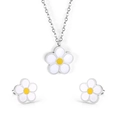 Stahl/Emaille Gänseblümchen