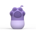 Purple cat paw silicone face ice roller and facial massager for skin care - Cat Paw Purple