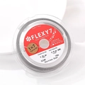 Detail von Flexy7 0,30 mm nylonbeschichtetem Edelstahldraht auf Spule für Schmuckbau - 1m/Durchmesser 0,3mm / Stahlfarbe