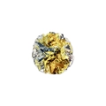 Metallic gold and silver pet crinkle ball toy with shiny reflective foil texture - Light Gold + Silver