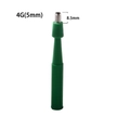 Green 4G 5mm sterile disposable skin biopsy punch tool with stainless steel tip - 4G(5mm)