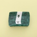 Green marble acetate hair claw clip with creative banknote pattern and currency symbol - 7.5*5.5cm / Green Banknote