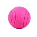 High-elasticity rose pink pet ball with non-slip texture for dog tooth cleaning - Small 5cm Pink Texture Ball