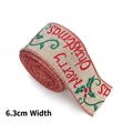 6.3cm Red and Green Letter (2m)