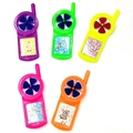 Five-piece handheld ball maze puzzle set with colorful fan tops for kids in assorted colors - Phone Windmill