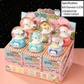 Glow crystal ball set with cute cartoon figures in candy colors, 6.5cm diameter - Chiikawa Outing Party Style
