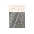 Japanese tulip nail stickers with pearlescent shell texture by Tomoni TO-3834 - Tulip Shell Light Style (to3834)