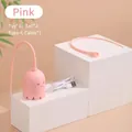Pink smart interactive cat toy set with rotating tails and Type-C charging cable - Electric Full Set / Pink