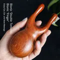 Ergonomisches Massagegerät aus Goldfaden-Sandelholz für Akupunktmassage Relaxation - Goldfrosch (98 Cm)