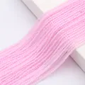 Faceted 2mm pink crystal glass beads in strands for DIY jewelry making and necklaces - Pink Jade Baked Color