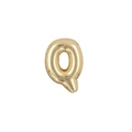 DIY gold metal balloon letter Q charm for vintage luxury wristband watch strap bracelets - Letter Q / Gold