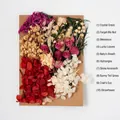 DIY dried flower kit with various blooms for resin crafts and handmade frames - Flower Pack A6