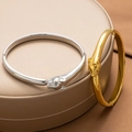 174 Gold Leopard Bangle