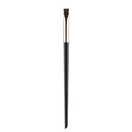 Professional flat eyeliner brush with black handle and gold ferrule for precise makeup - Gold Large Flat Eyeliner Brush