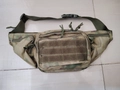 Outdoor tactical waist bag with camouflage pattern and adjustable buckle belt - FG Camouflage