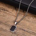 60CM / Silver With Chain