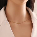 40cm Perlenstation Kette