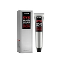 EELHOE schwarze Haarfärbecreme 100g, pflegende Formel für sanfte und einfache Farbänderung. - Schwarz