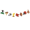 American football party banner with trophy, helmet and ball icons on white background - Sports Accessories Pattern Banner