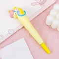 Squishy yellow unicorn stress relief gel pen with slow rebound foam for student stationery - Yellow Unicorn