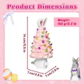 Luce notturna a muro a forma di albero rosa Halloween con orecchie di coniglio - Albero con Orecchie di Coniglio Rosa (Spina USA)
