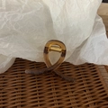 Elegant amber brown tortoiseshell hair claw clip with gold spring on woven rattan - Bright Yellow