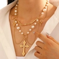 09 KC Gold Cross Multi-Layer