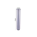 Transparent resin mold test tube component 2.4cm diameter and 12cm length - Acrylic Purple Test Tube