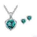 Silver Emerald Green