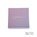 Purple gradient square jewelry gift box measuring 7x7x3cm for necklaces and rings - 7x7x3 Medium Multicolor