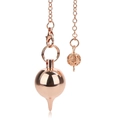 Roségoldenes Metallpendel mit vierstöckigem Turmdesign und hohlgearbeiteter Kugel - Stil 2
