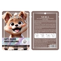Masque visage Moika anti-âge hydratant pour chiot 25ml avec design mignon de chien 3D - Chiot anti-âge et hydratant