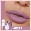 Tudaier matte liquid lipstick #E511 in mauve shade with smooth velvet finish - E511