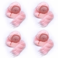 Roze imitatiebont lint voor kerstboomrokken en diverse kledingaccessoires - Basis 5CM*1,5M / Koreaans Roze