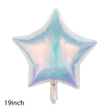 19 Inch Iridescent Star Balloon