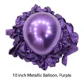 10-inch metallic purple latex balloon for wedding and birthday party decoration - Metallic Purple