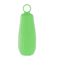 Grass green silicone leak-proof cover for travel bottles with flexible hanging loop design - 2nd Gen (Portable Loop) / Green