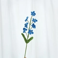 Handmade crochet blue forget-me-not flower bouquet for home decoration - 7-Head Forget-Me-Not Dark Blue