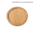 Round Bamboo Tray