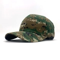 Gorra de béisbol clásica con camuflaje digital y visera curva para actividades al aire libre - L (58-60cm) / Camuflaje 3#