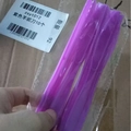 Set of 10 purple llama-shaped plastic knives for themed birthday party tableware - Purple Dinner Knife