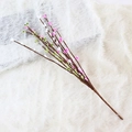 Colorful Easter egg berry branches in pink and white for spring tabletop decor - 30cm Stem / White Green Pink