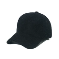 Dettaglio cappello in maglia nera con lurex luccicante e trama effetto lana - Nero