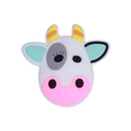 Cartoon Yak Silikonperle für DIY Baby Beißketten und Schnullerketten Zubehör - Kuh Neuer Stil
